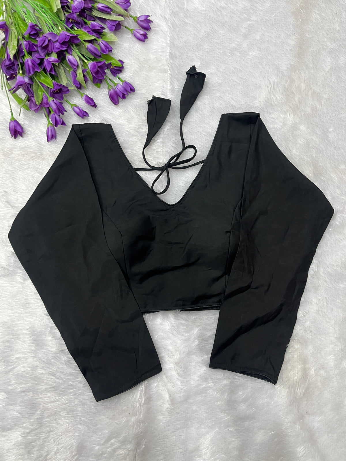 Roman silk full sleeve blouse