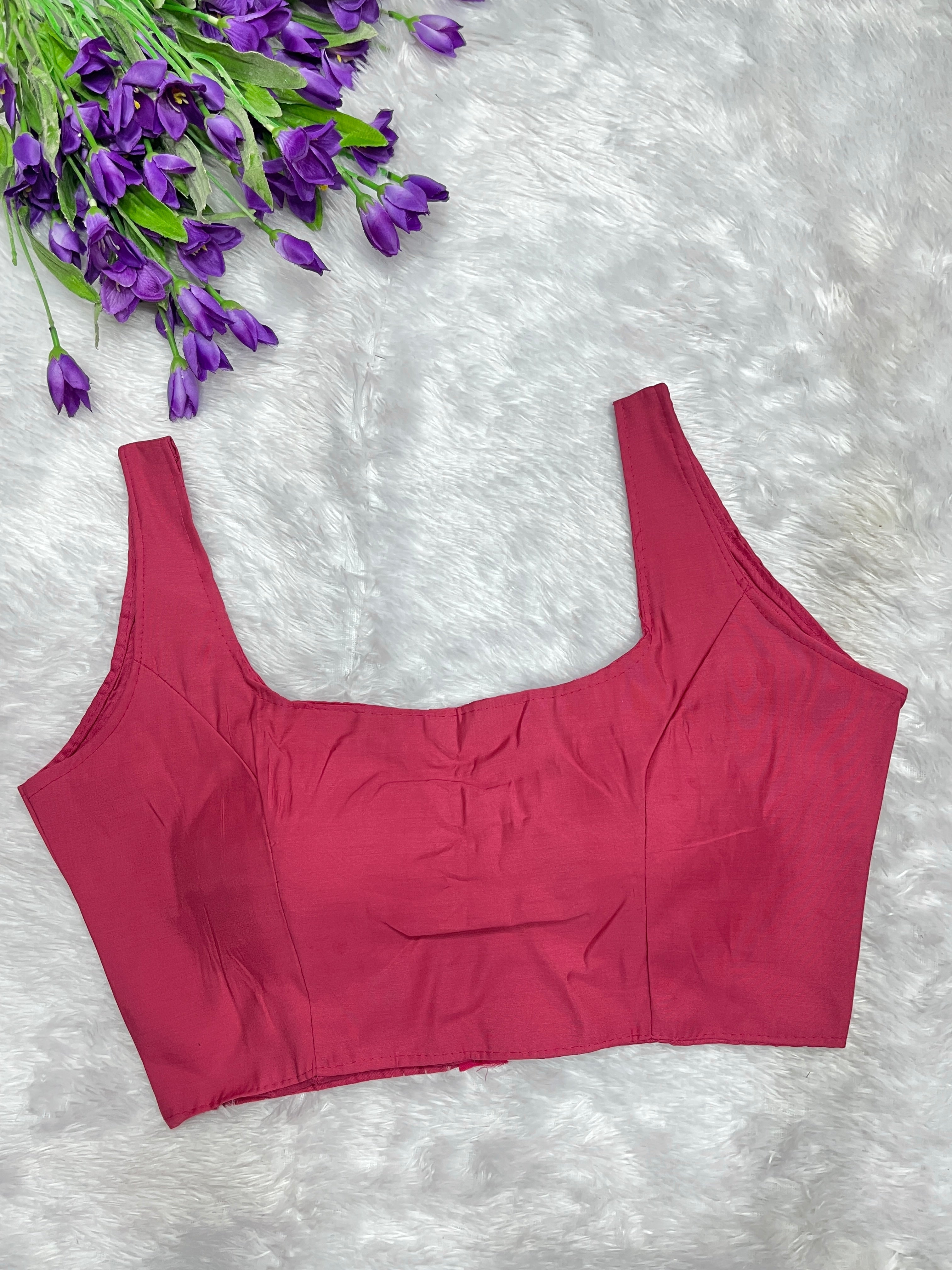 Bollywood style backless blouse