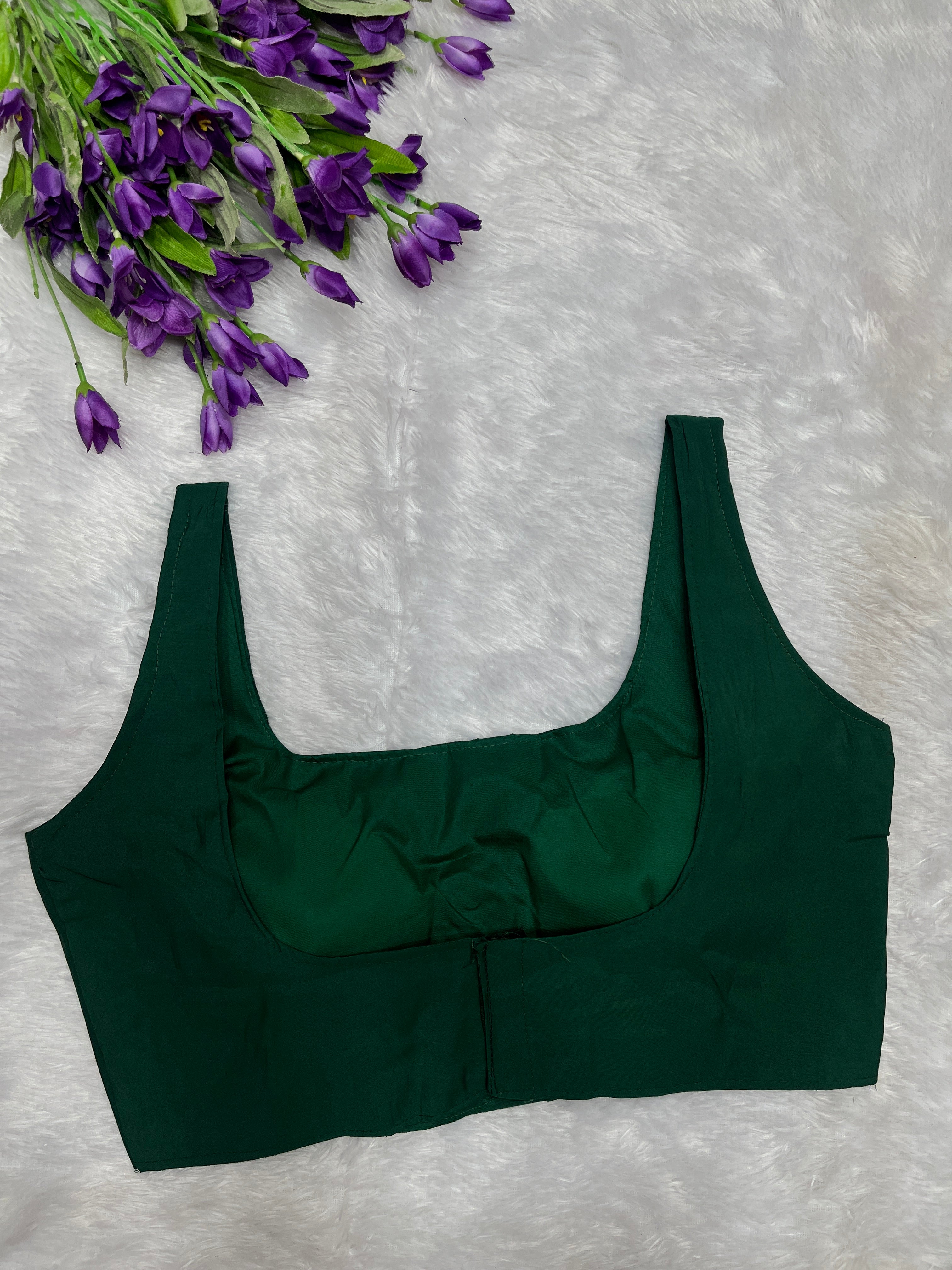 Bollywood style backless blouse