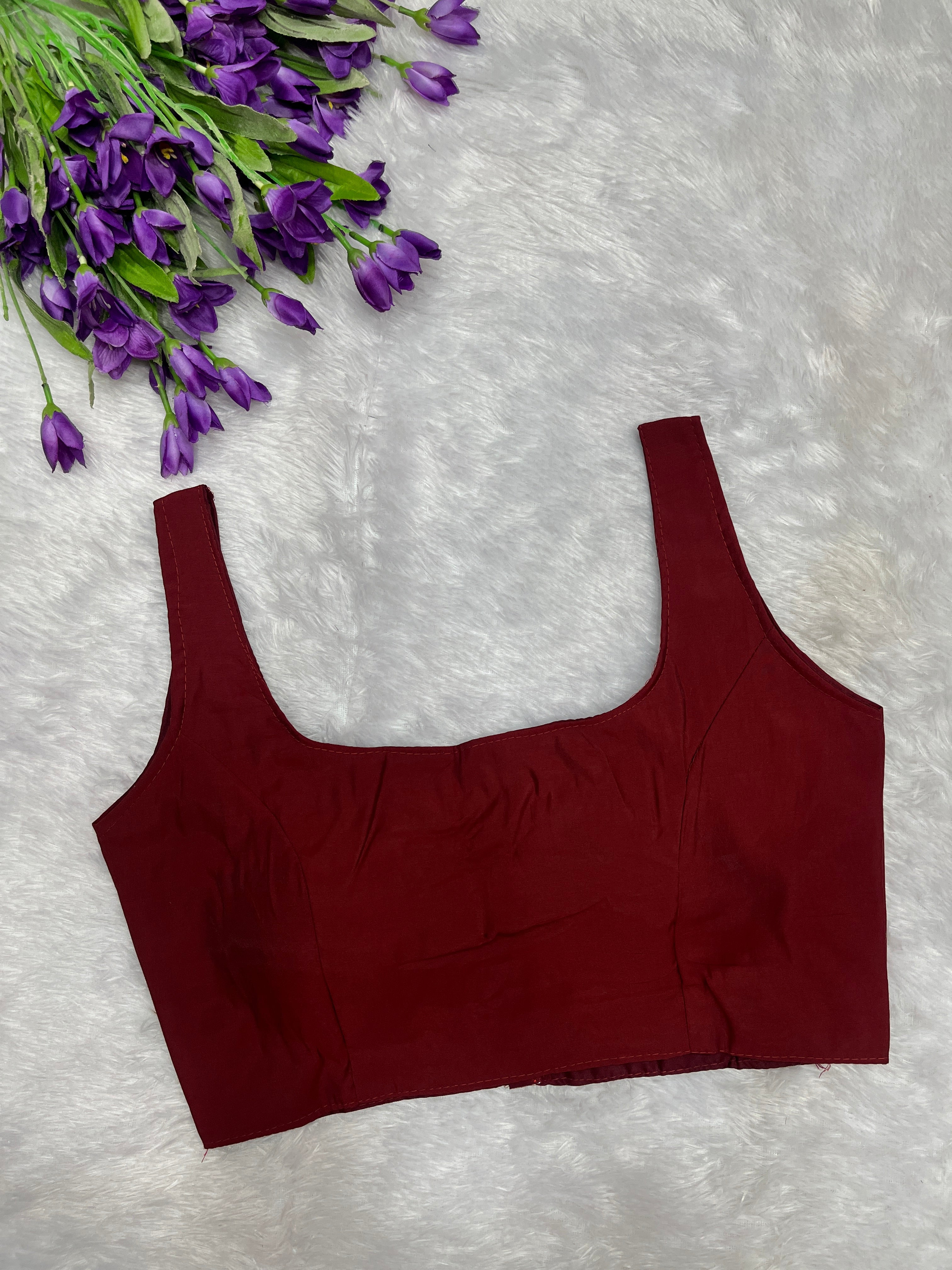 Bollywood style backless blouse