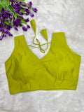 Sleevless designer blouse