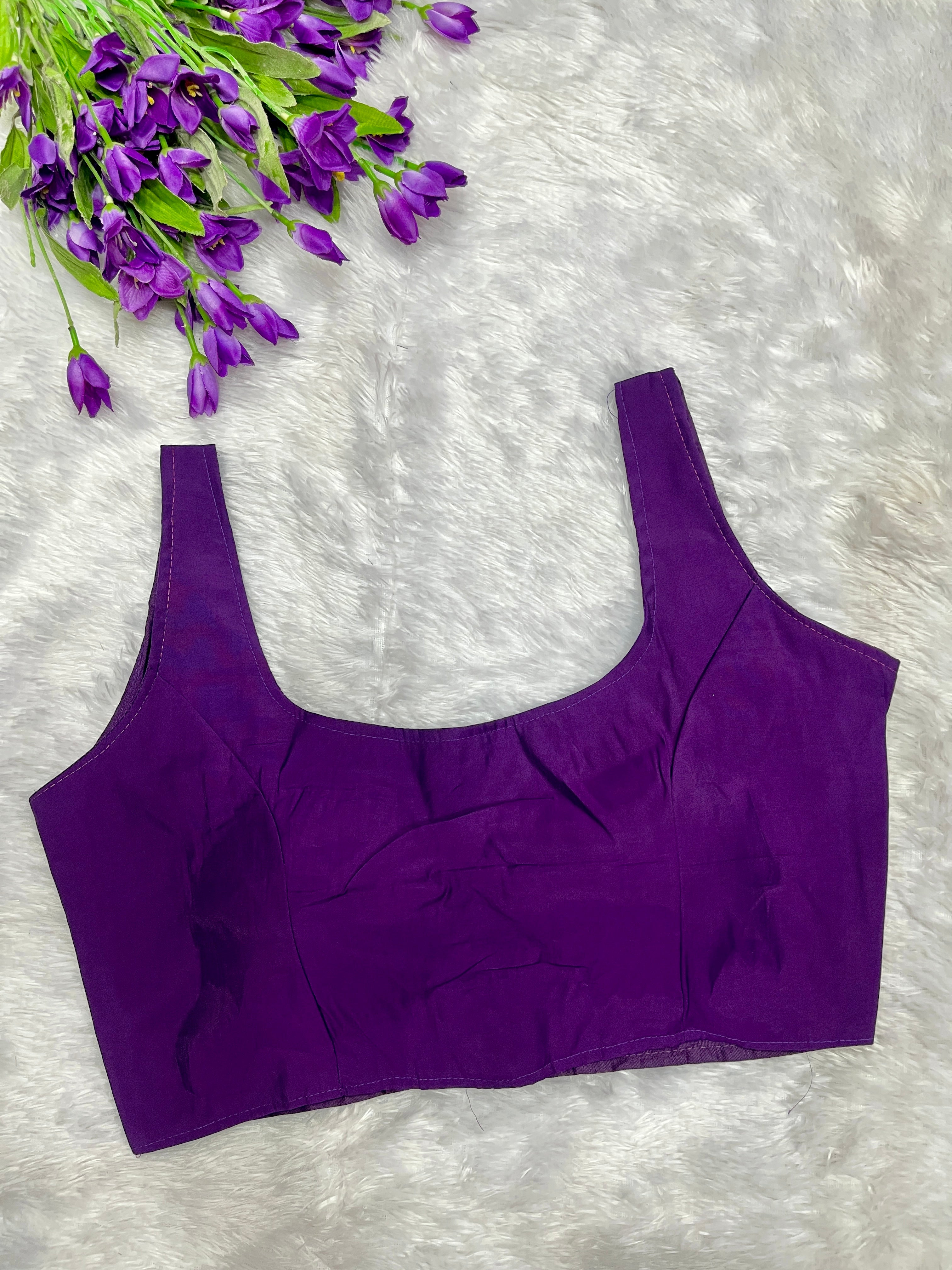 Bollywood style backless blouse