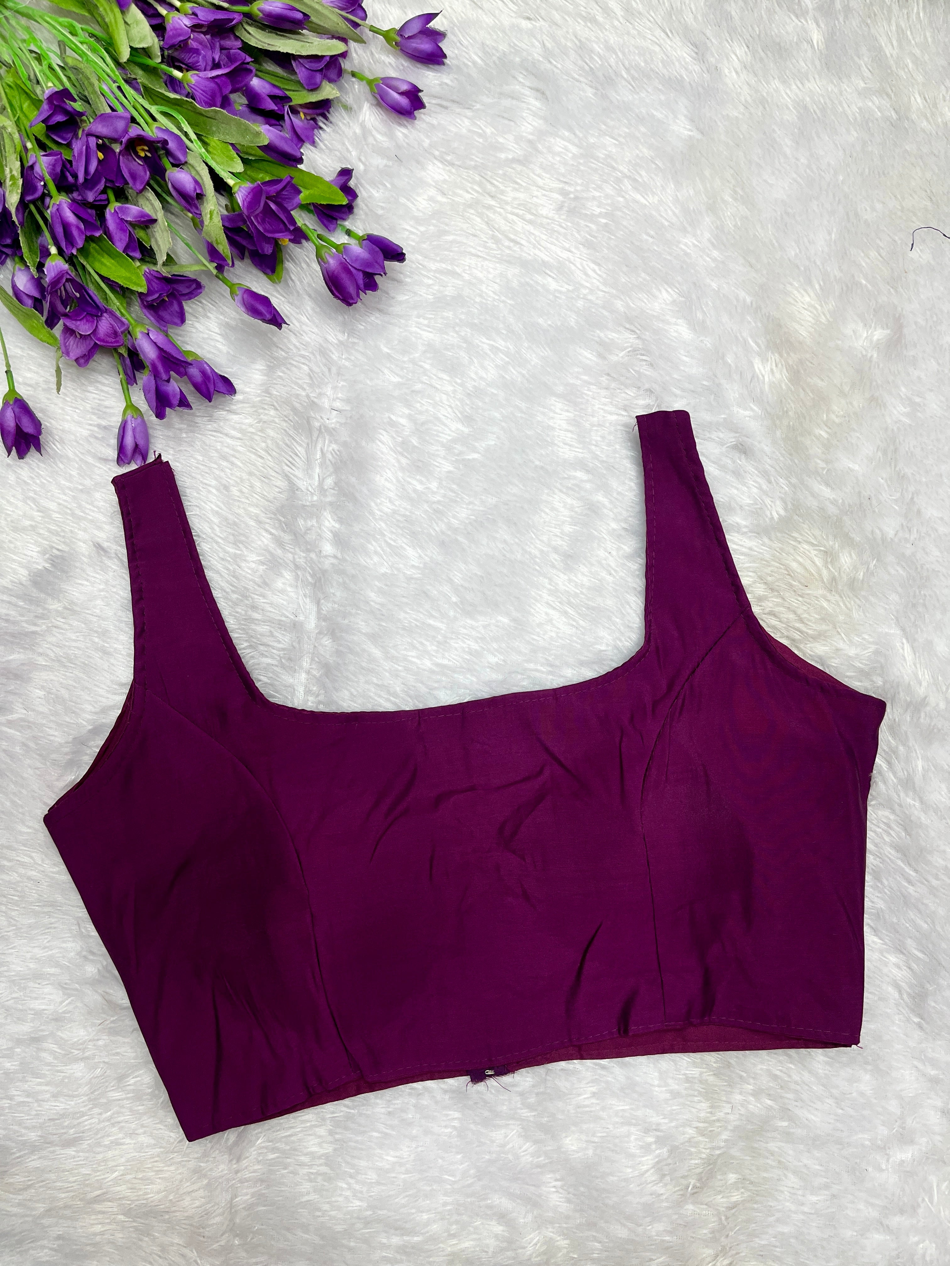 Bollywood style backless blouse
